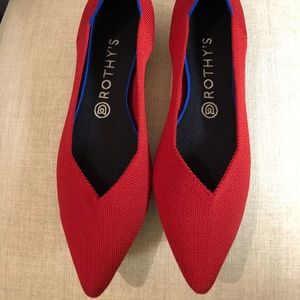 Like New Chili Red - 10 Rothy's